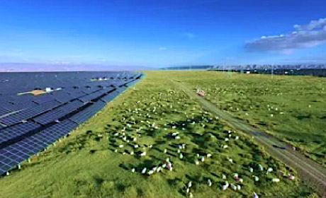 捐建光伏電站助力三江源地區生態保護