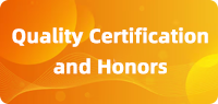 Quality Certification and Honors